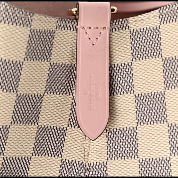 Sold / Louis Vuitton NeoNoe MM Azure / Rose - Picture 7 of 12